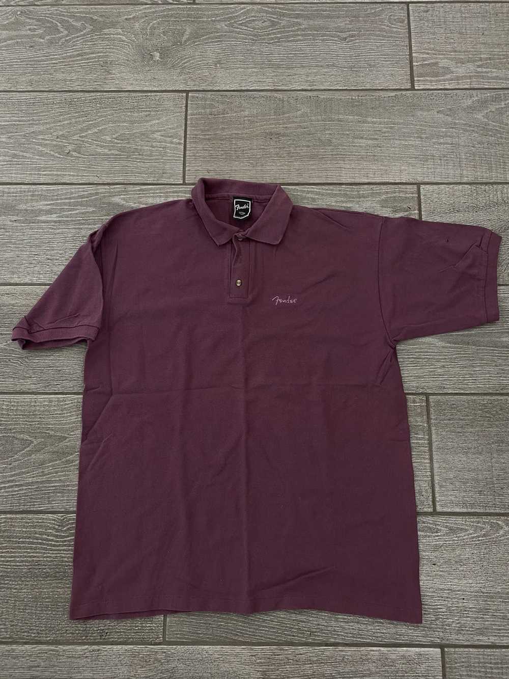 Fender × Made In Usa Vintage Fender Guitar Polo T… - image 1