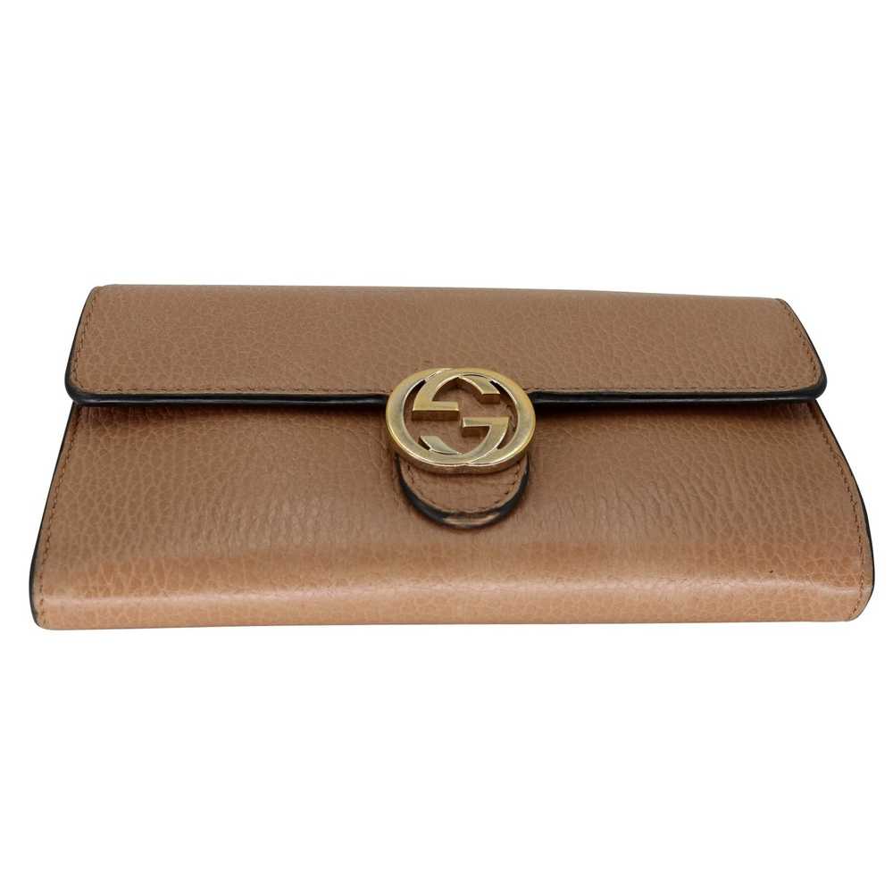 Gucci Interlocking GG Zip Around Long Wallet GG-W… - image 5