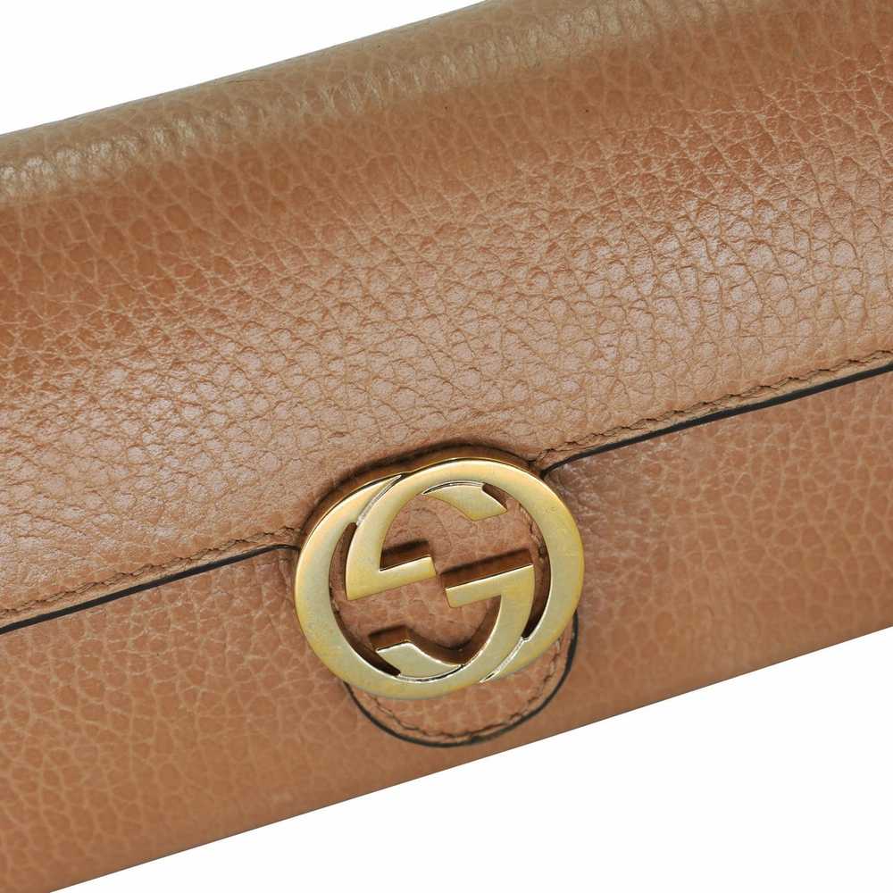 Gucci Interlocking GG Zip Around Long Wallet GG-W… - image 8