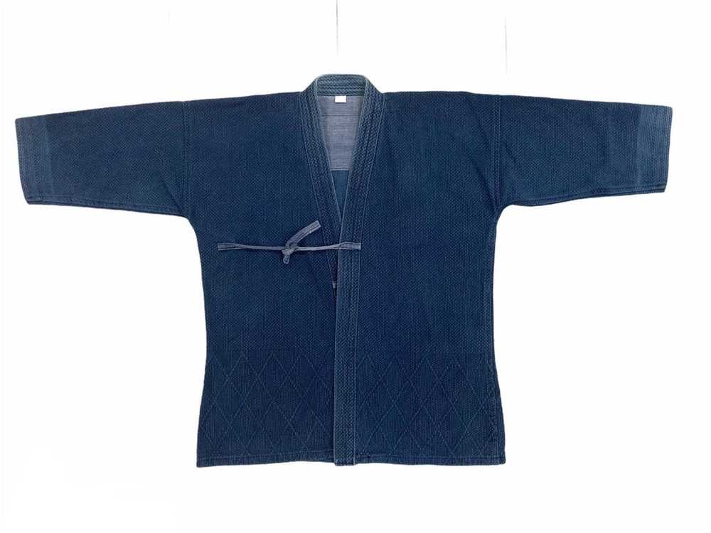 Indigo × Japanese Brand Vintage Indigo Japanese K… - image 2