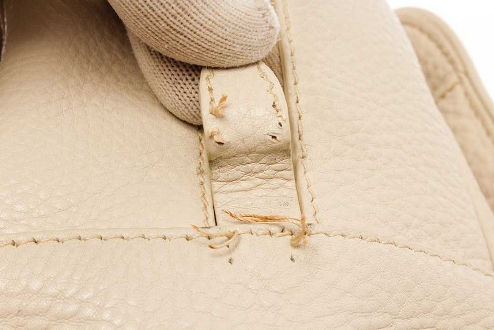 Prada Prada Ivory Leather Vitello Daino Tote Bag - image 10