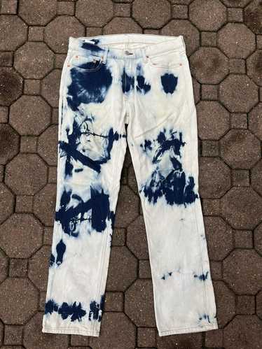 Levi's × Streetwear × Vintage Tye Dye Bleached Lev