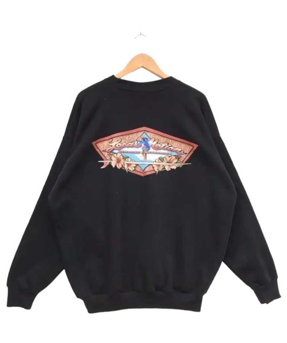 Surf Style × Vintage Vintage Local Motion Sweatsh… - image 1