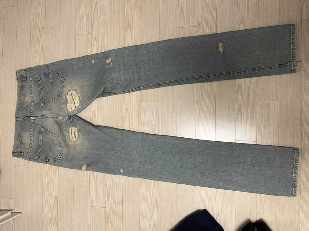 Dior Dior homme 06ss crash repair denim jeans tra… - image 7