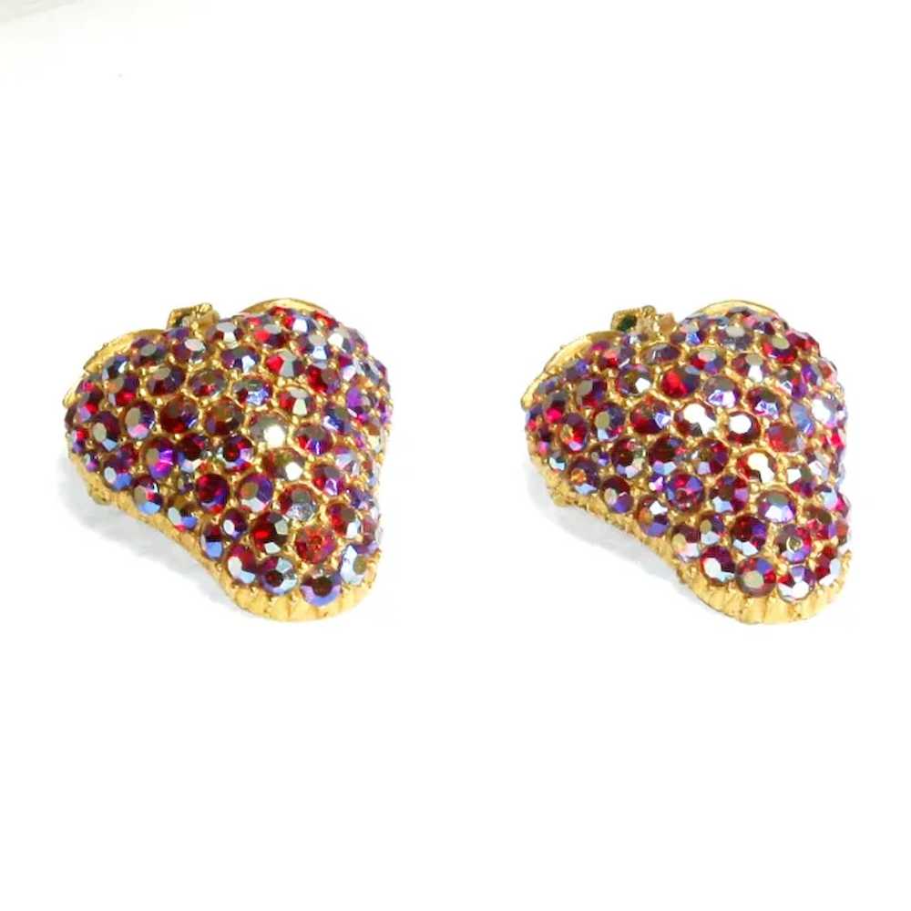 Strawberry Figural Pins – Pair – Ballet Jewelry –… - image 3