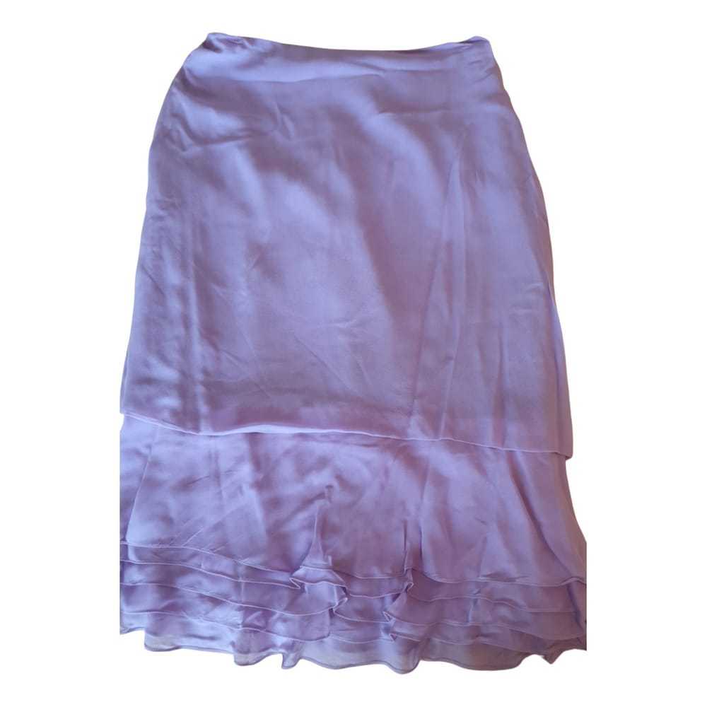 Carolina Herrera Silk mid-length skirt - image 1