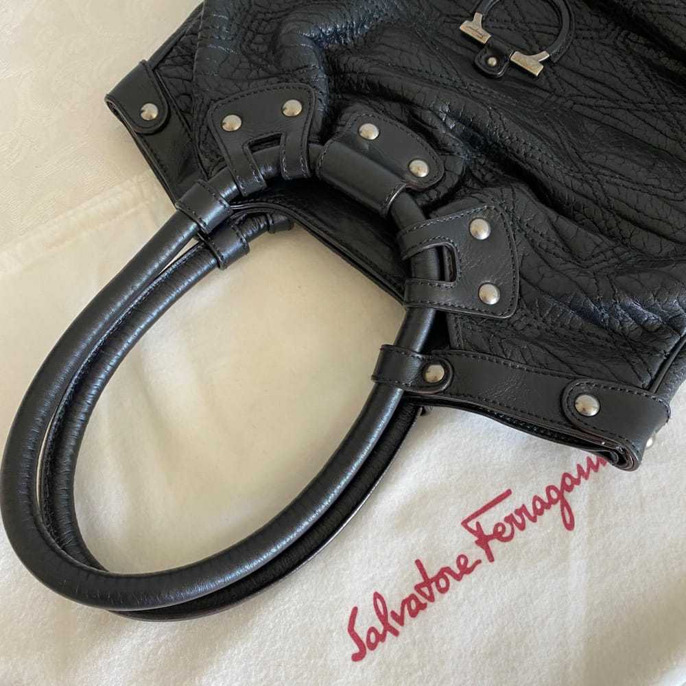 Salvatore Ferragamo Leather tote - image 2