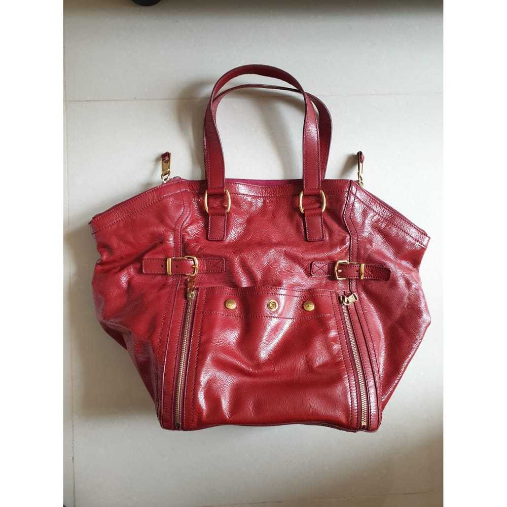 Yves Saint Laurent Downtown leather handbag - image 5