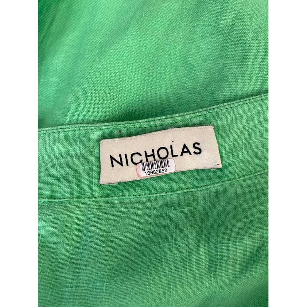 Nicholas Linen mid-length dress - image 3