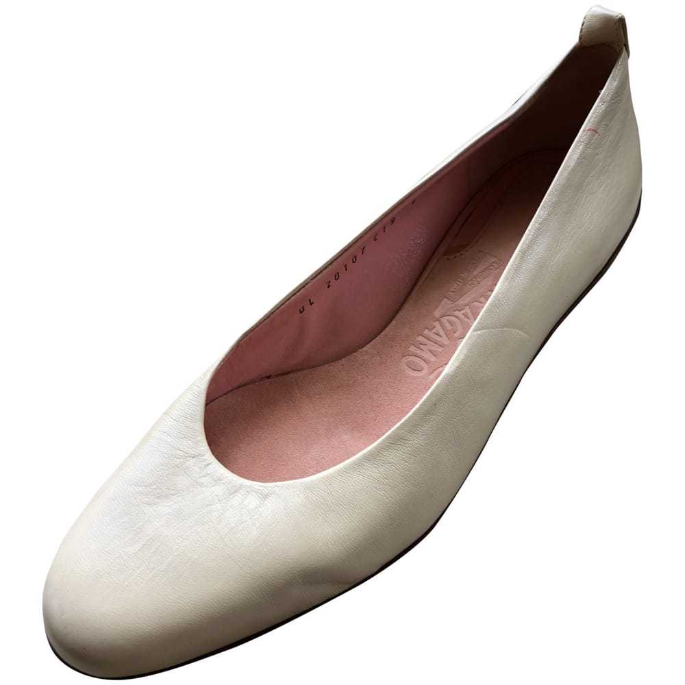 Salvatore Ferragamo Leather ballet flats - image 1