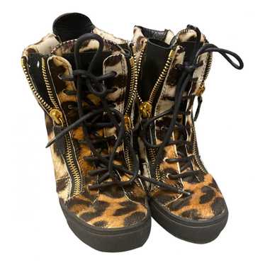 Giuseppe Zanotti Faux fur ankle boots - image 1