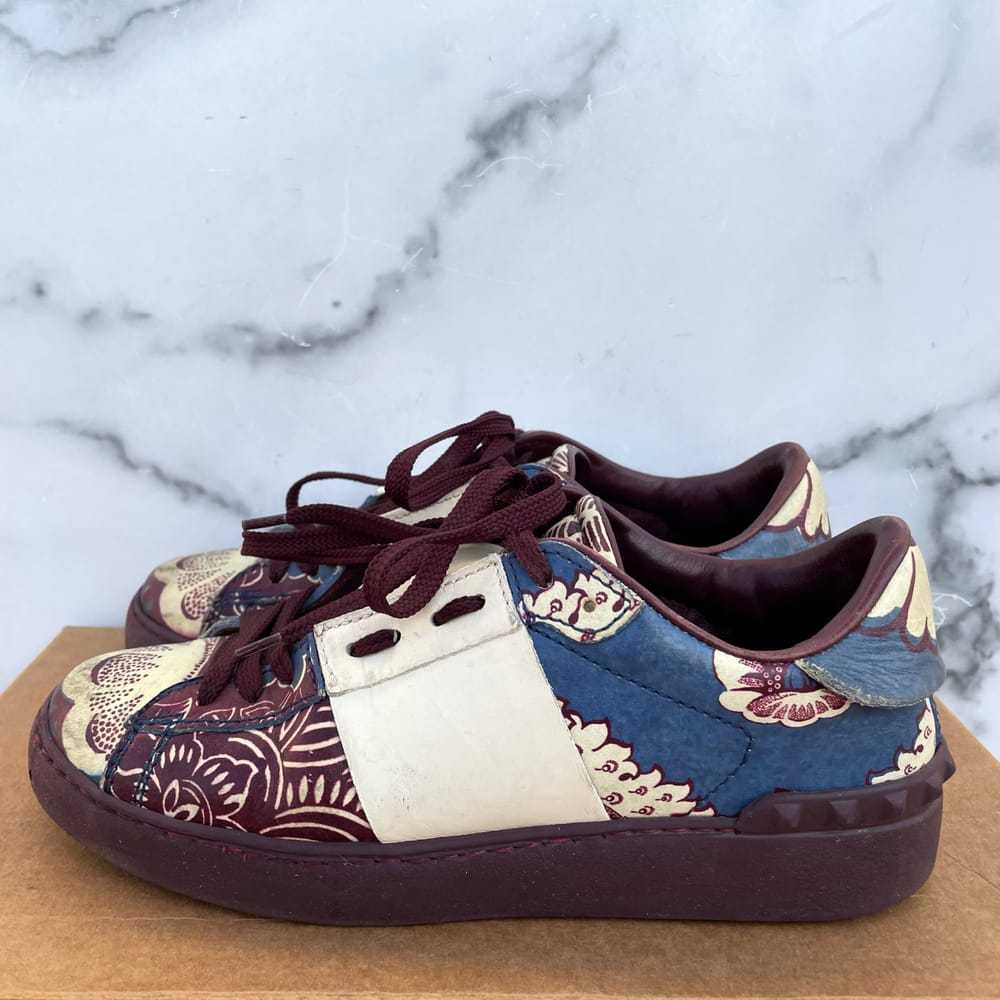 Valentino Garavani Open leather trainers - image 7