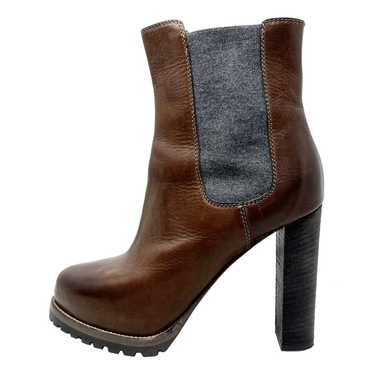 Brunello Cucinelli Leather ankle boots