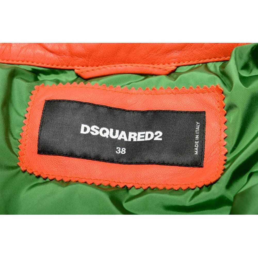 Dsquared2 Leather biker jacket - image 3