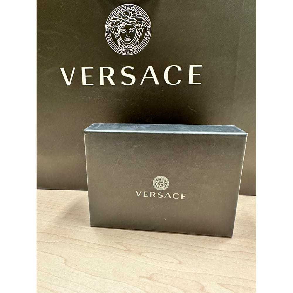 Versace La Medusa leather card wallet - image 12