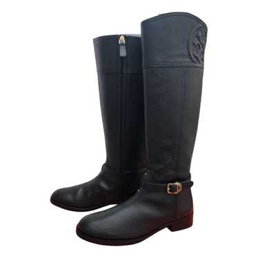 Tory Burch Leather riding boots - image 1