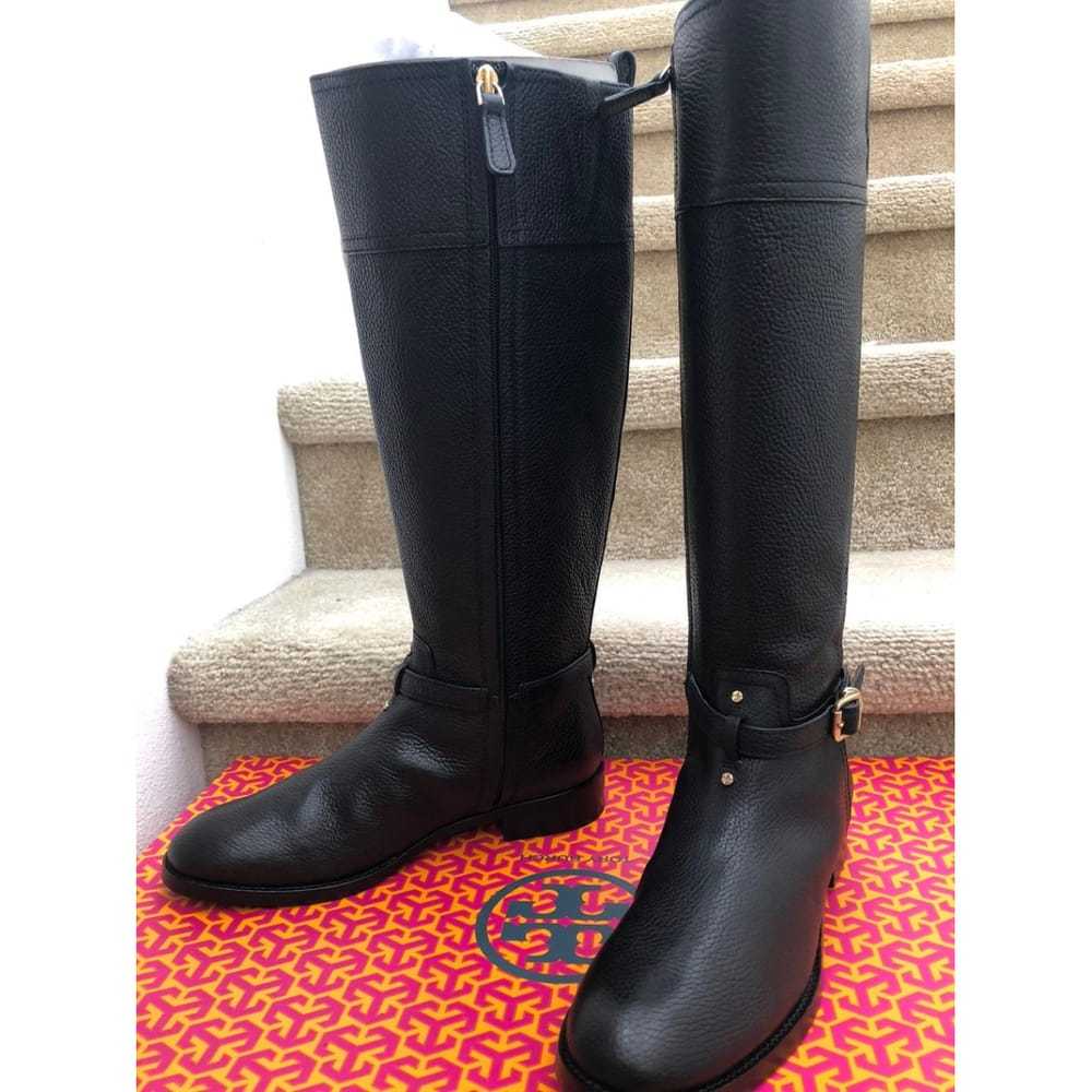 Tory Burch Leather riding boots - image 2