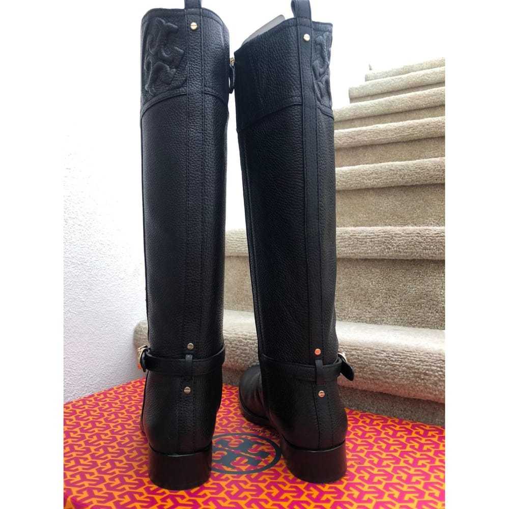 Tory Burch Leather riding boots - image 5