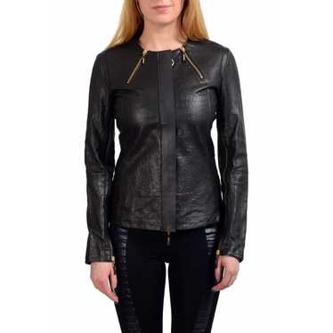 Just Cavalli Leather biker jacket - image 1