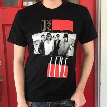 1987 u2 the joshua tree t shirt - Gem
