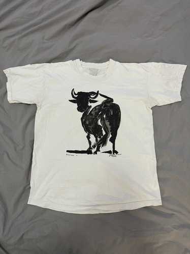 Picasso × Vintage 2001 Picasso Bull Painting Art T