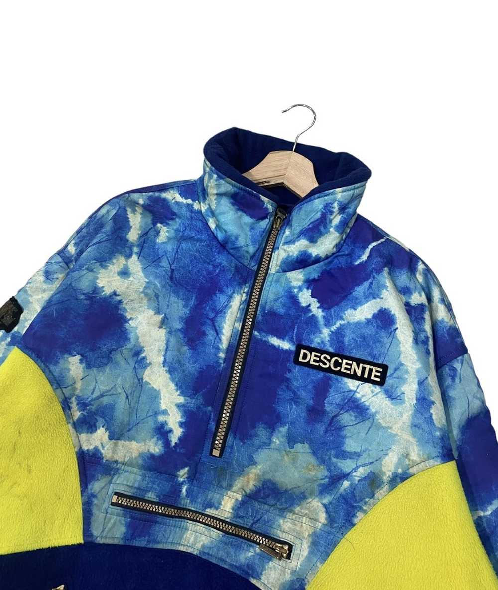 Descente × Vintage 🇯🇵 VTG DESCENTE ART HALFZIPP… - image 5