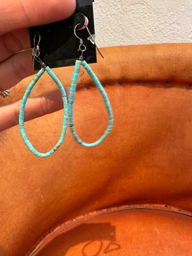 Turquoise Loops Earrings