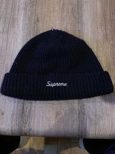 Supreme × Vintage Supreme Overdyed Ribbed Beanie