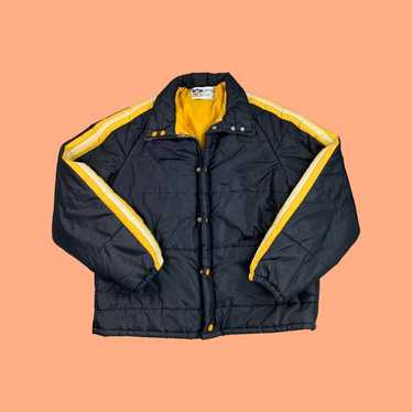 Vintage 1990s St Louis Blues Logo 7 Full Zip Puffer Jacket with Hood - –  Rad Max Vintage