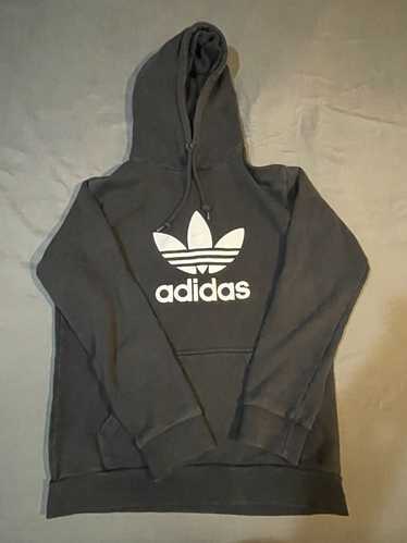 Adidas × Streetwear Adidas black logo hoodie