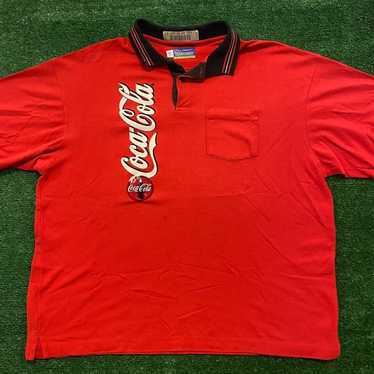 Chicago White Sox Coca Cola SGA Gray 1983 Batterman Logo Polo SZ XL - Cool