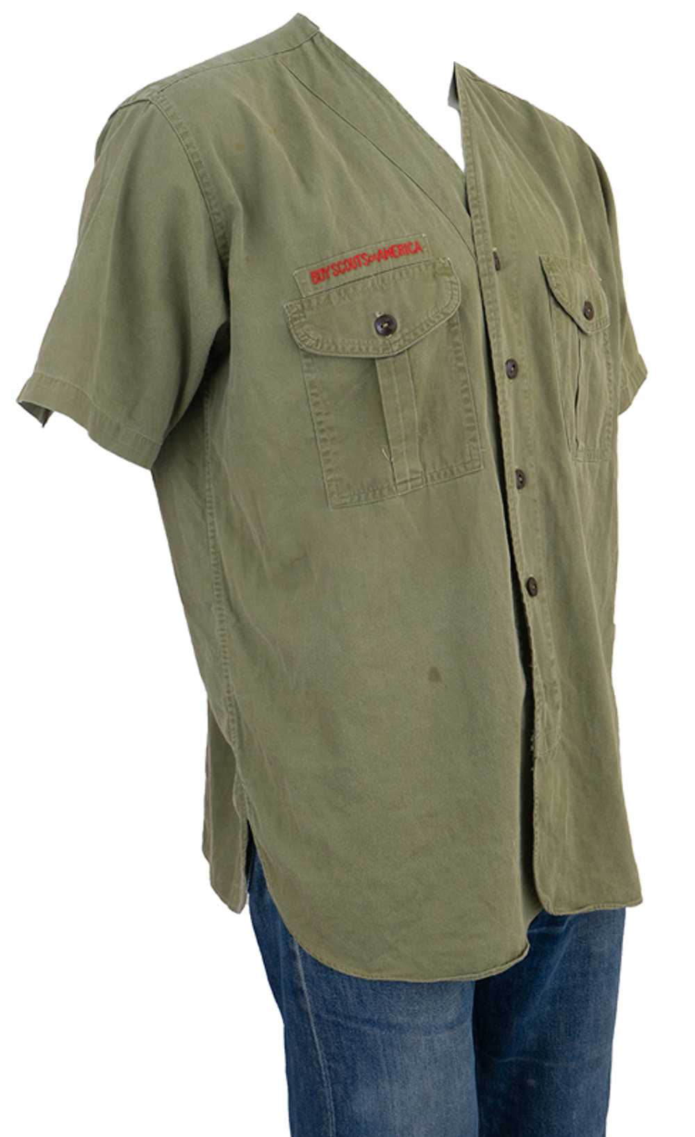 1960s Boy Scouts Shirt XL - image 2