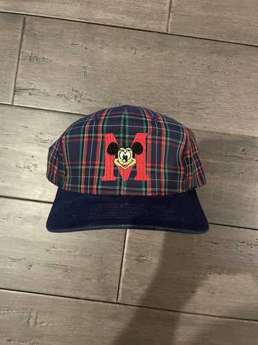 Mickey Mouse Vintage Mickey Mouse Snapback Plaid