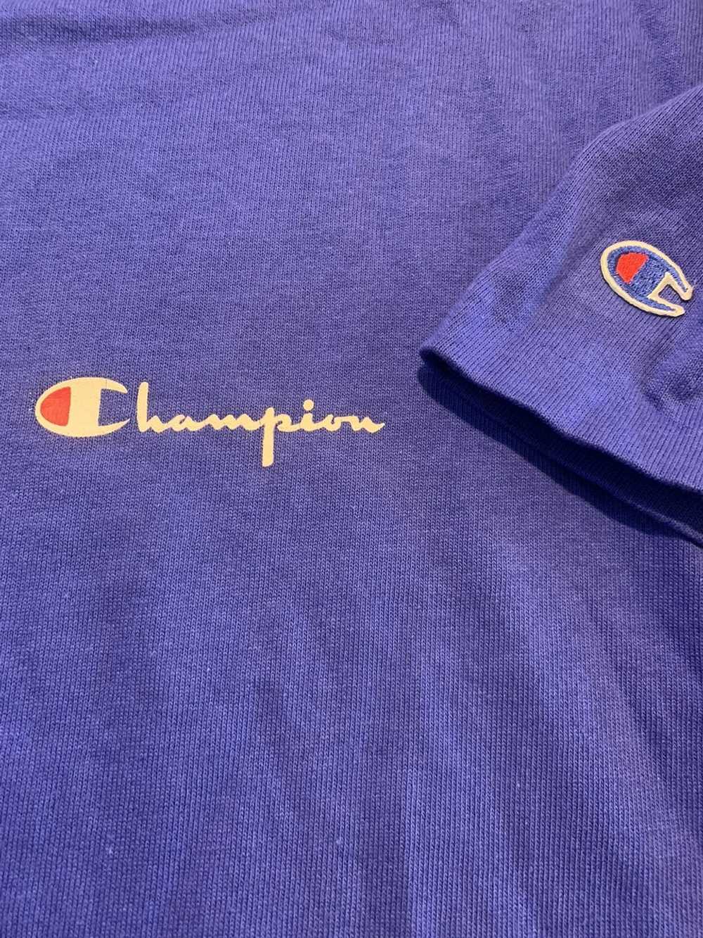 Champion × Streetwear × Vintage 90s CHAMPION SCRI… - image 2