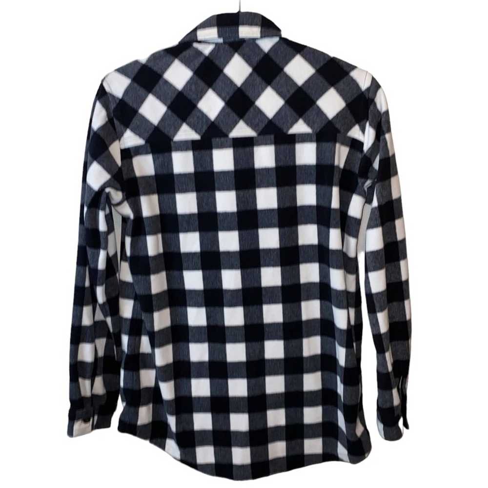 Eddie Bauer Eddie Bauer Gingham Black & White But… - image 4