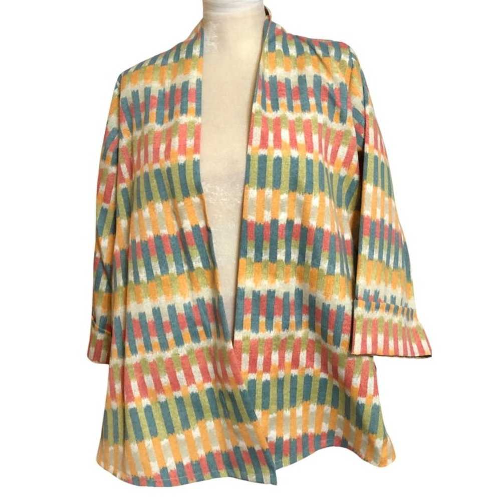 Handmade Uzbek coat Handmade Kimono Tribal Cape B… - image 4