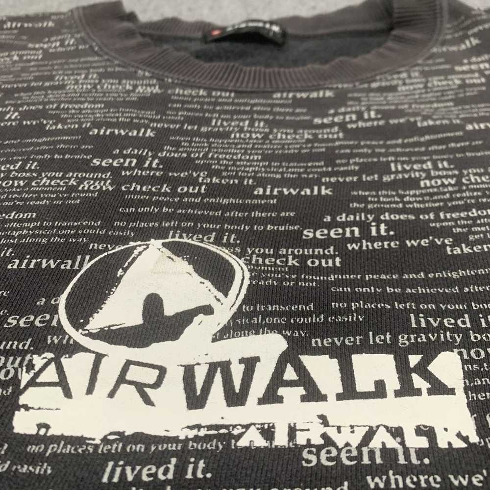 Airwalk × Vintage Sunfaded Black Vintage Airwalk … - image 7