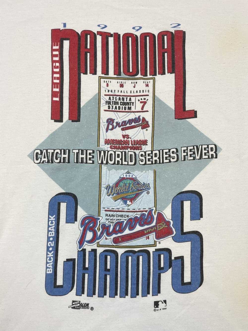 Atlanta Braves × MLB × Vintage Vintage 1992 Atlan… - image 2