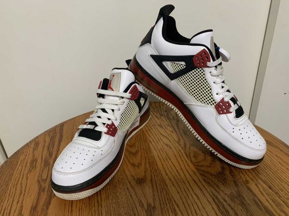 Jordan Brand Nike Air Jordan Fusion AJF 4 'White … - image 1