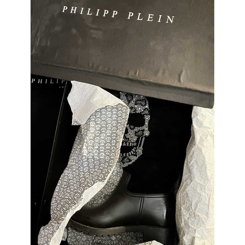 Philipp Plein Velvet boots - image 8