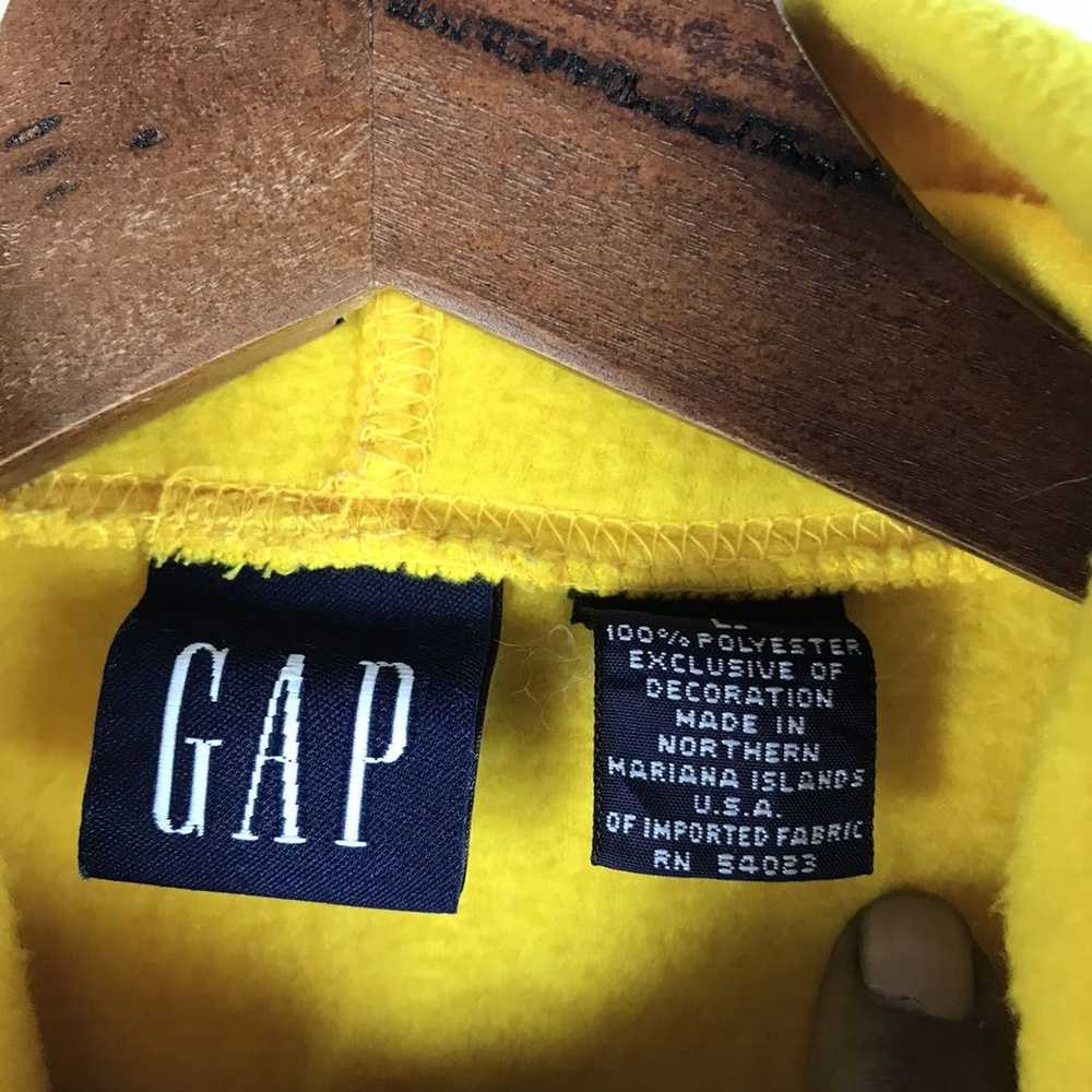 Gap × Streetwear × Vintage Vtg. Gap Big Logo Embr… - image 7