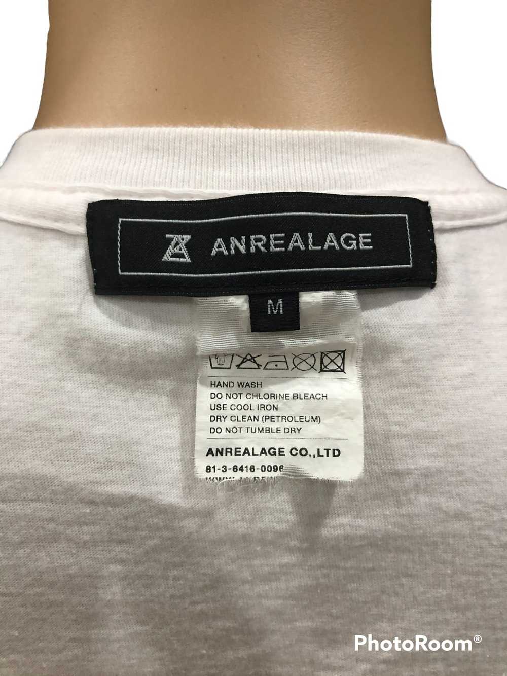 Anrealage × Designer Anrealage Big Logo T-shirts - image 7