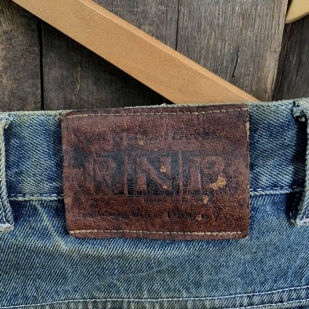 Streetwear × Vintage Vintage Thrashed PNB Denim J… - image 12