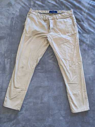 Zara Zara Man Khaki Cropped Trousers