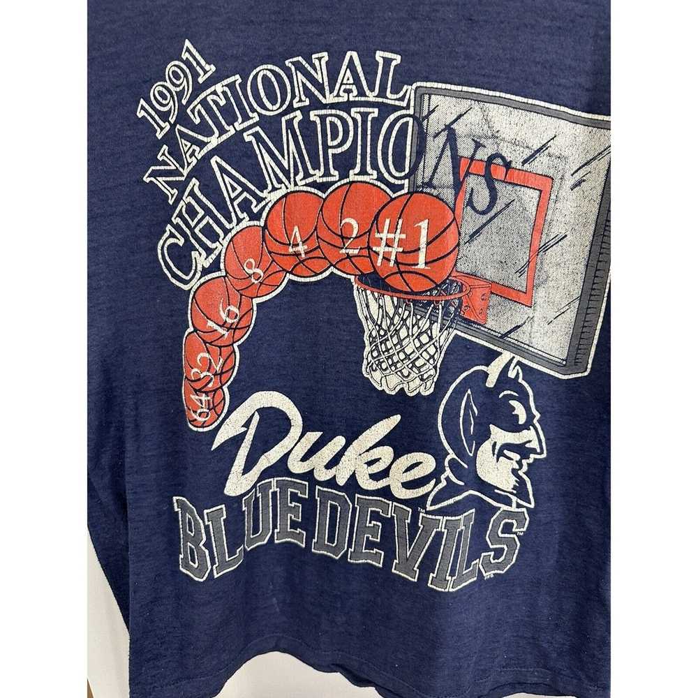 Collegiate × Ncaa × Vintage VTG NCAA Duke Blue De… - image 2