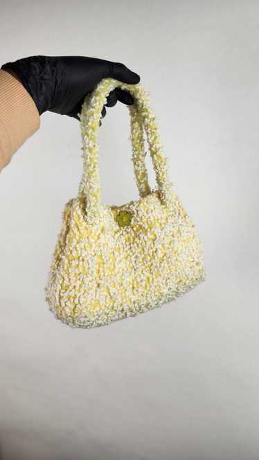 Other × Streetwear White and Yellow Popcorn Puffy 