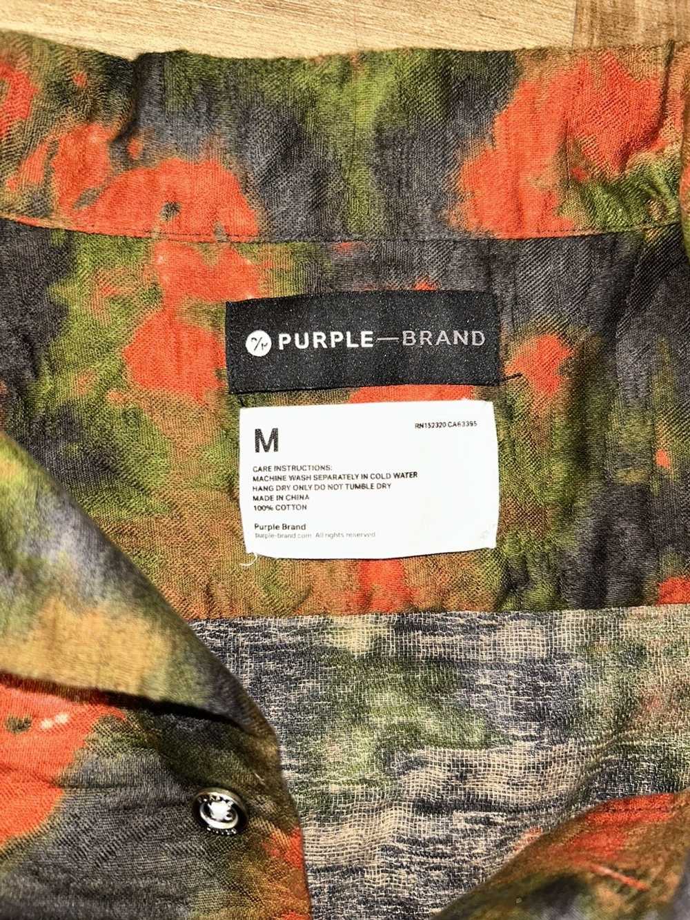 Purple Brand Purple Brand Long Sleeve Button Down - image 3