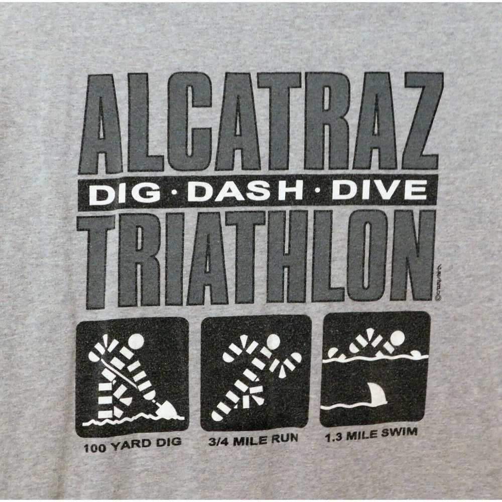 Crazy Shirts Crazy Shirts Alcatraz Triathlon Tee … - image 5
