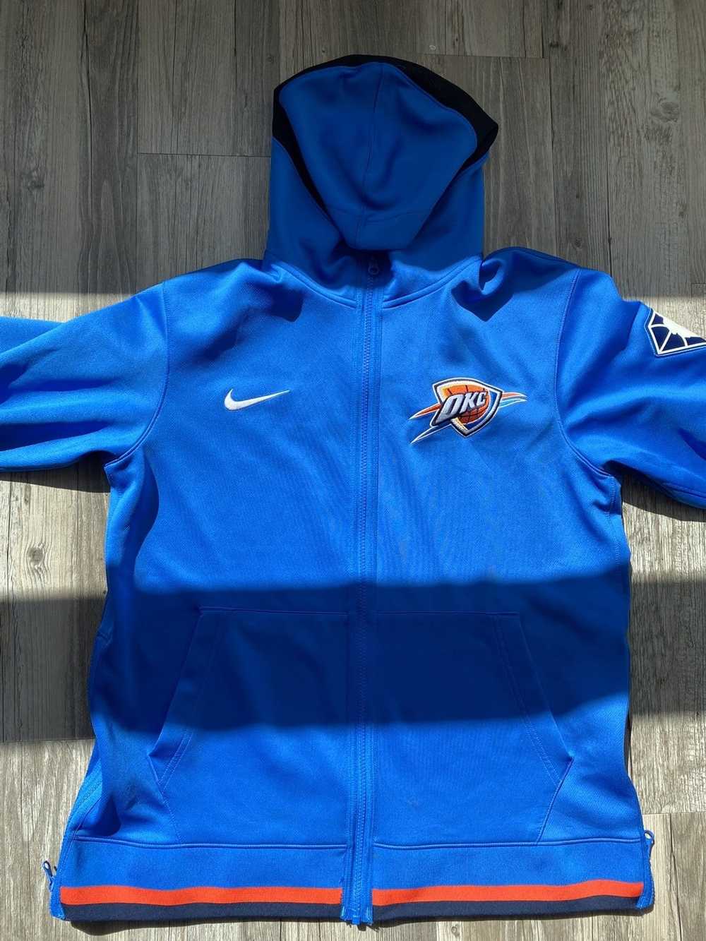 NBA × Nike Nike NBA on court zip up hoodie - image 1