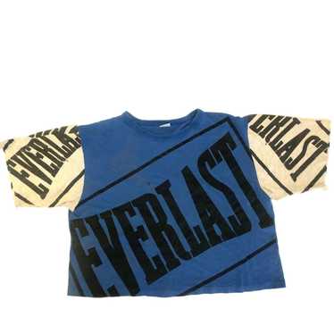 Everlast 80 90's EVERLAST Blue ALL OVER PRINT Spe… - image 1